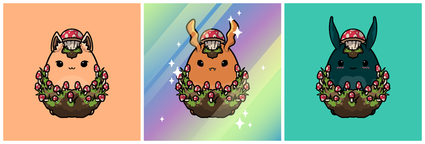 Fungus coat Spore Cloud secondary attack