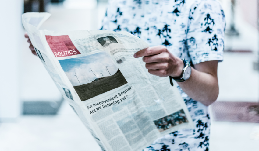 Reading Newspapers