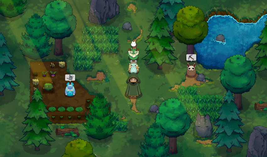 ChumbiValley gameplay screen in day
